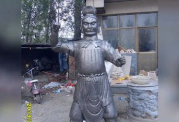 广西不锈钢四大天王雕塑神圣守护者