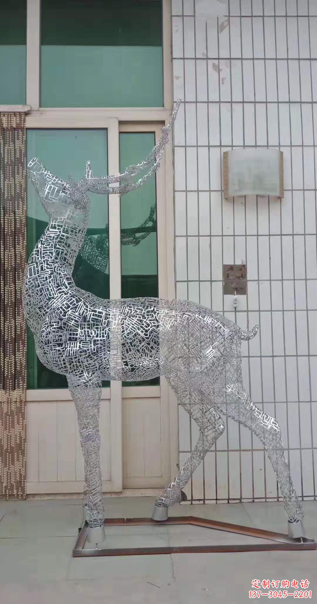 广西不锈钢铁艺动物雕塑——艺术与自然的完美结合