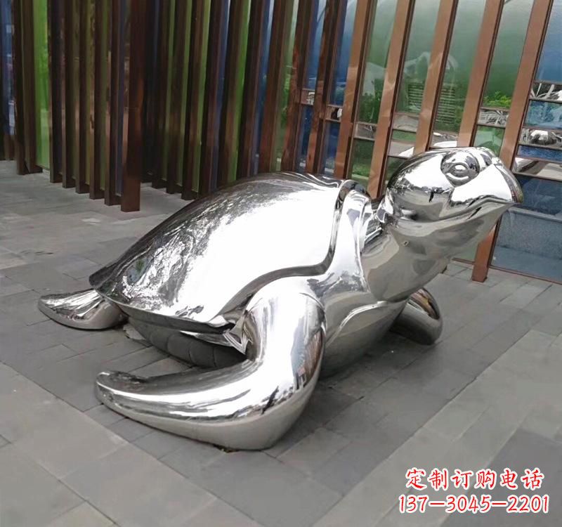 广西不锈钢乌龟雕塑探索艺术与自然的完美结合