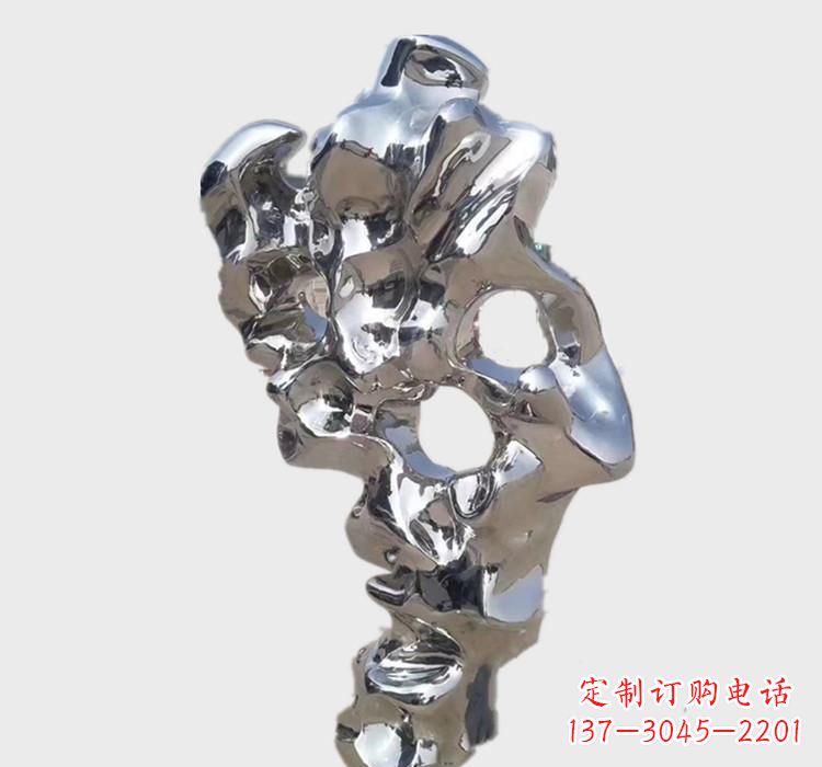 广西不锈钢太湖石雕塑艺术的精致表现