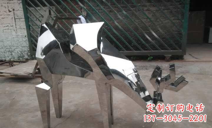 广西不锈钢小羊雕塑艺术的精髓