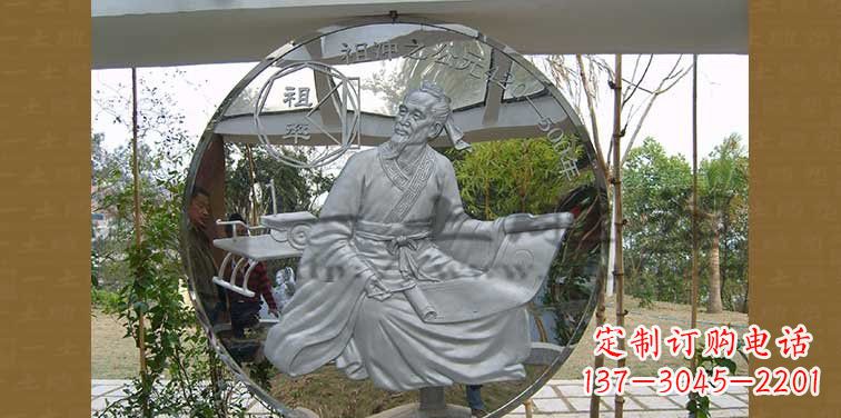 广西青铜像祖冲之雕塑