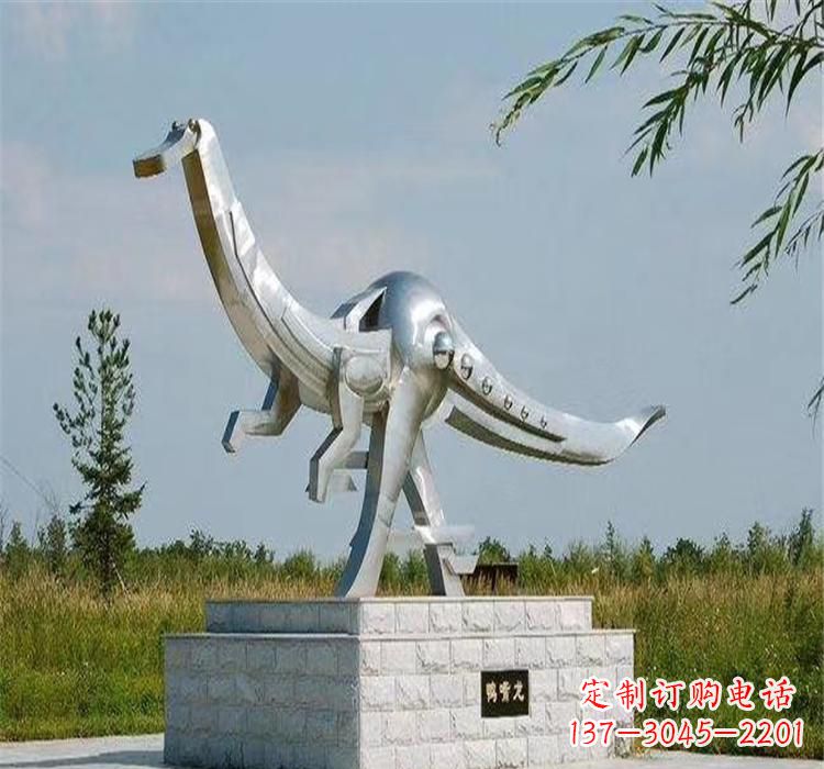 广西不锈钢鸭嘴龙雕塑传承独特艺术魅力