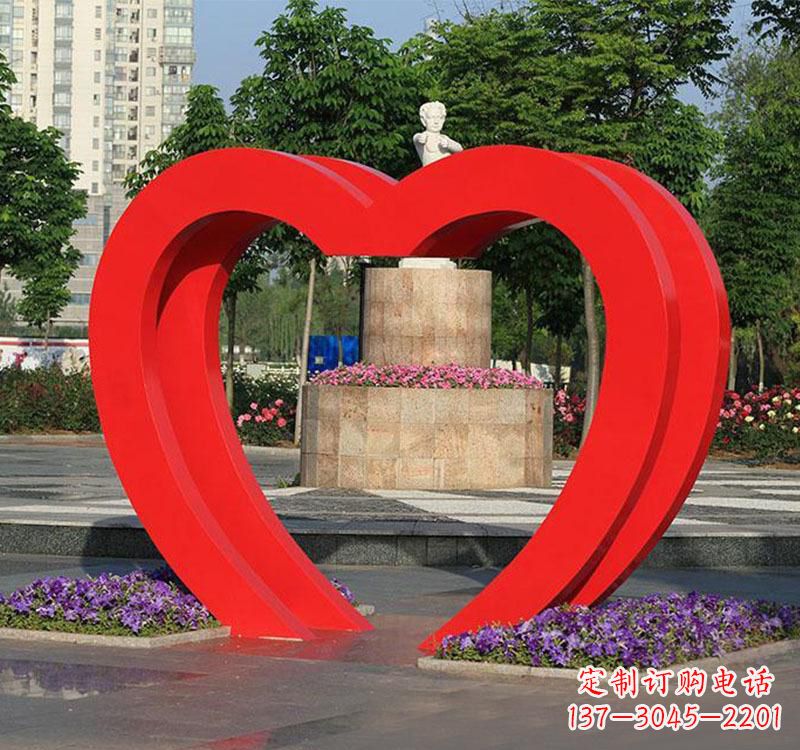 广西精美不锈钢拱门雕塑