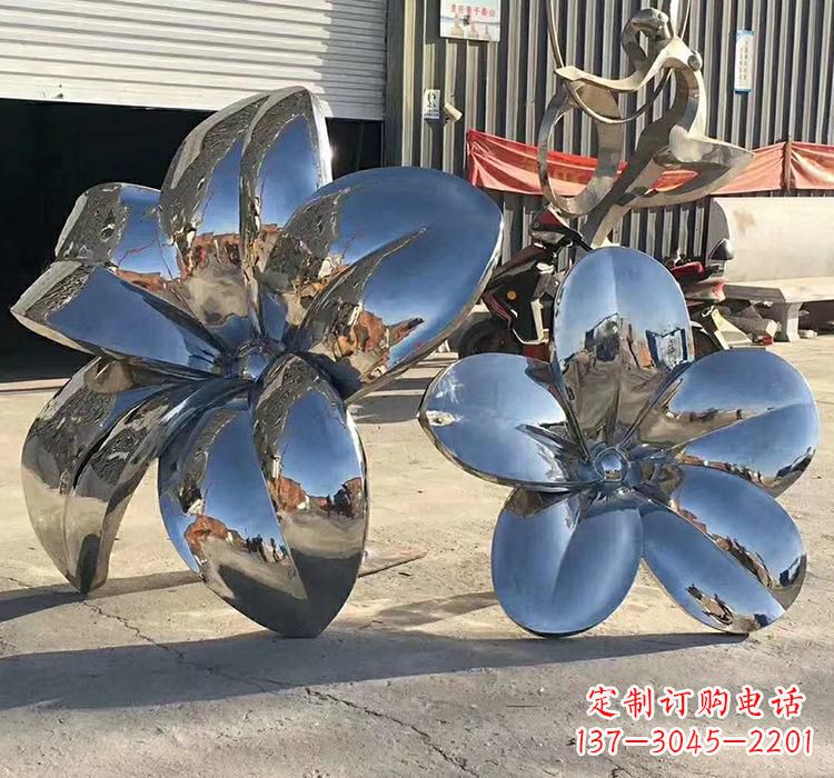广西不锈钢荷花雕塑美丽又耐用