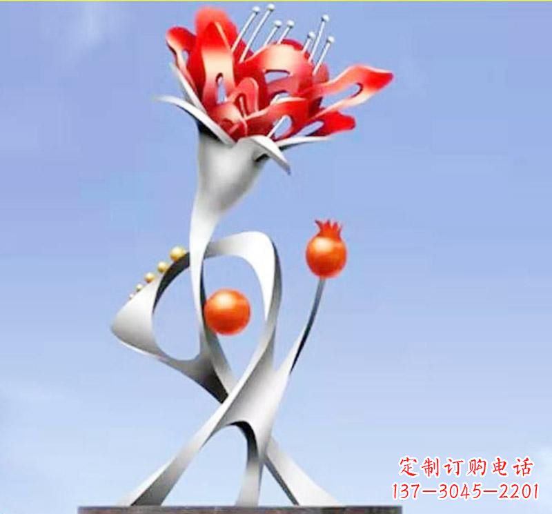 广西不锈钢莲花雕塑的魅力