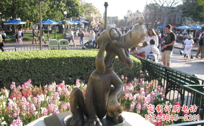 广西动物铜雕精美而细致