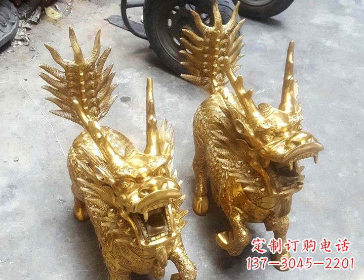 广西麒麟雕塑东方之瑰宝
