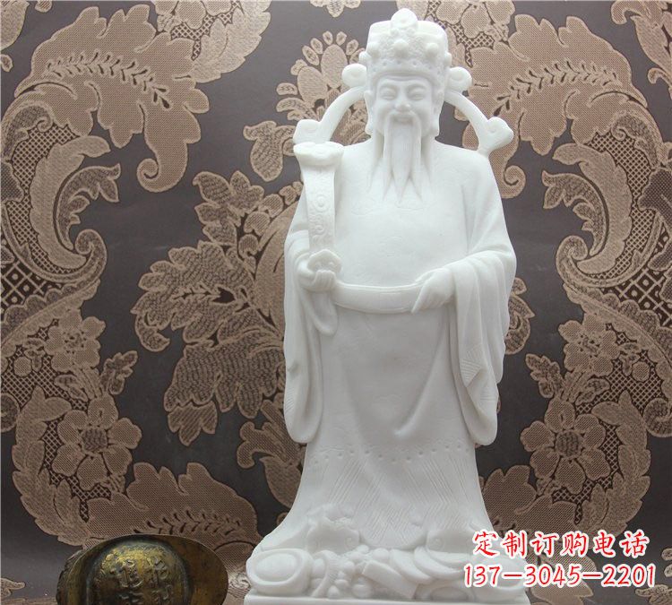 广西财神雕塑祈求财富幸福