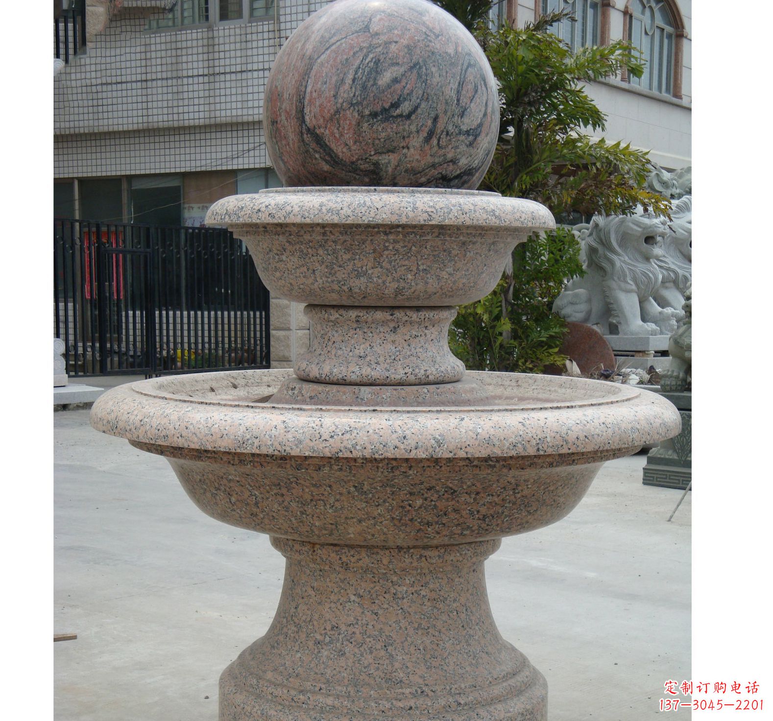 广西财源滚滚之风水球雕塑