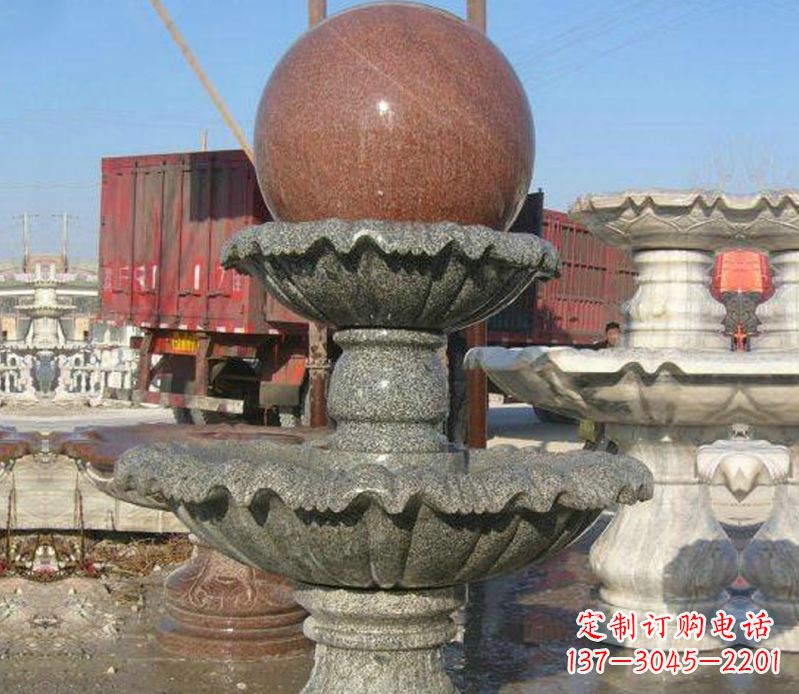 广西风水球雕塑家庭财富的灵魂寄托