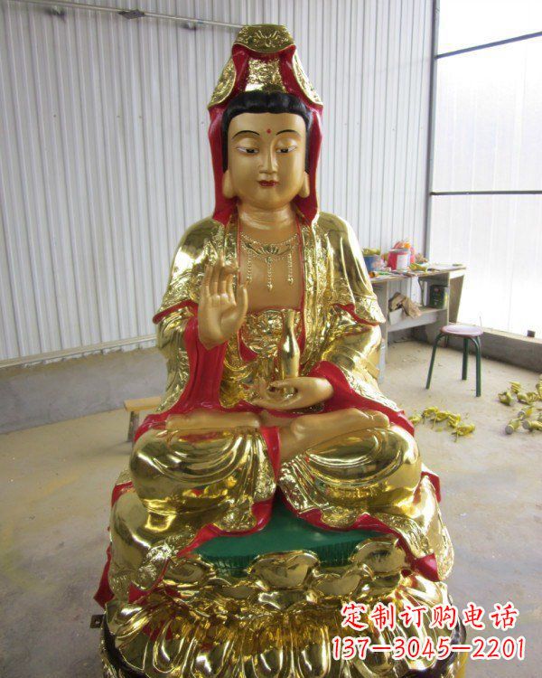 广西神圣观音·精美铜雕