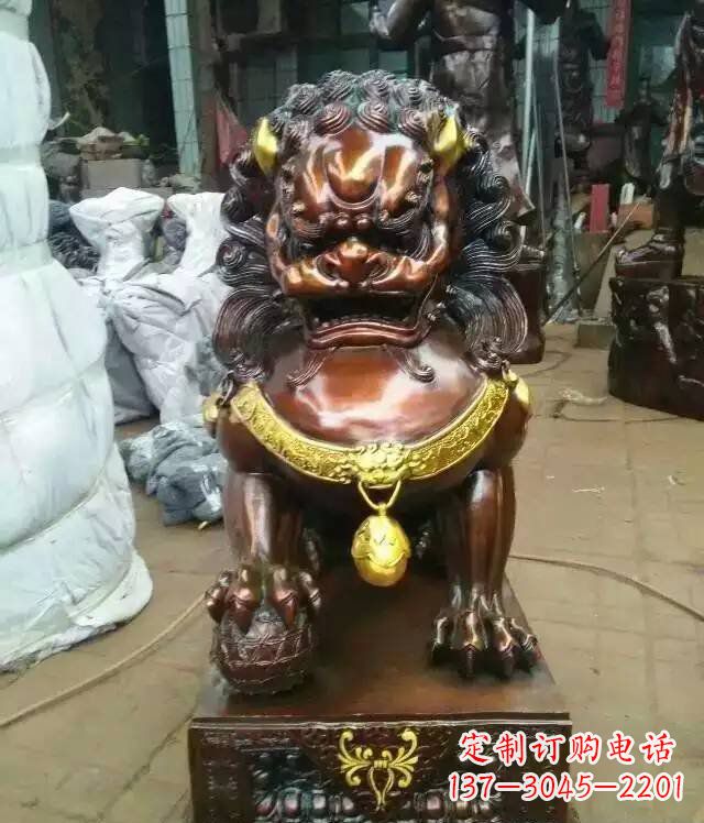 广西狮子铜雕——一件传承着历史沉淀的艺术品