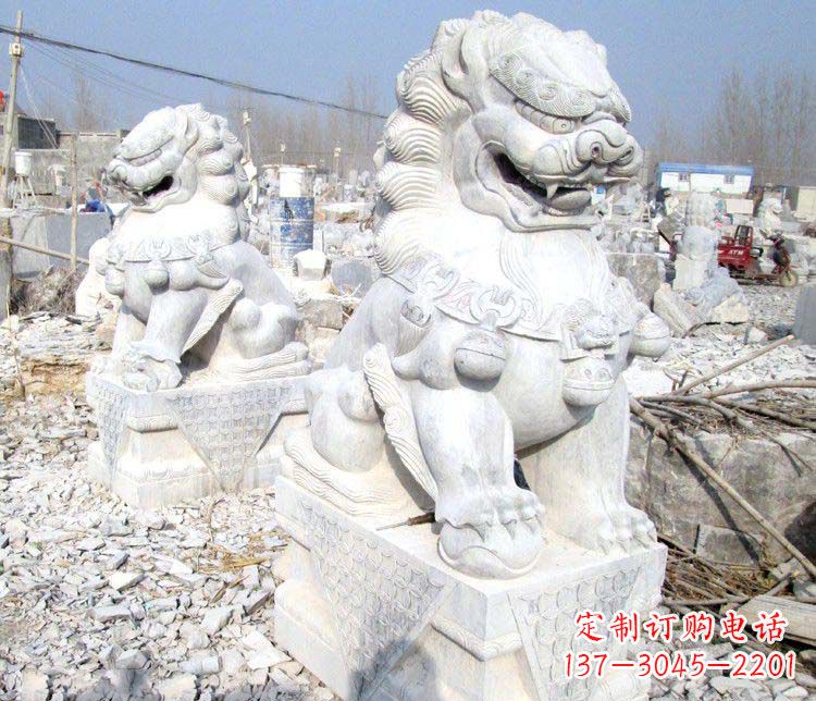 广西狮子雕塑一种神圣而古老的艺术
