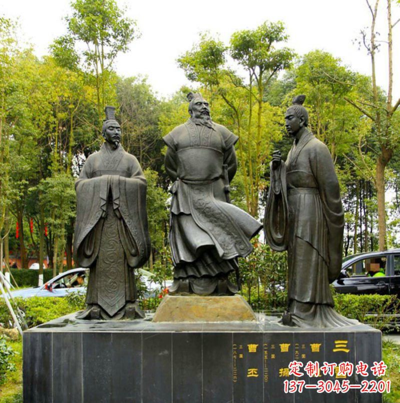 广西曹丕铜雕——汉朝历史上的一位伟大统治者