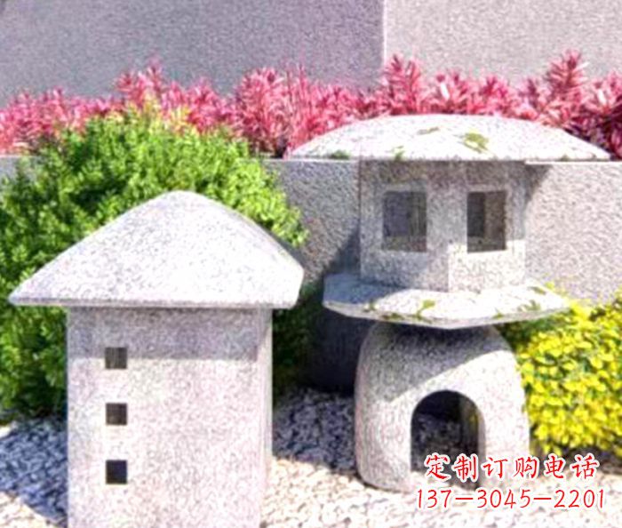广西草坪大理石石灯雕塑的传统文化