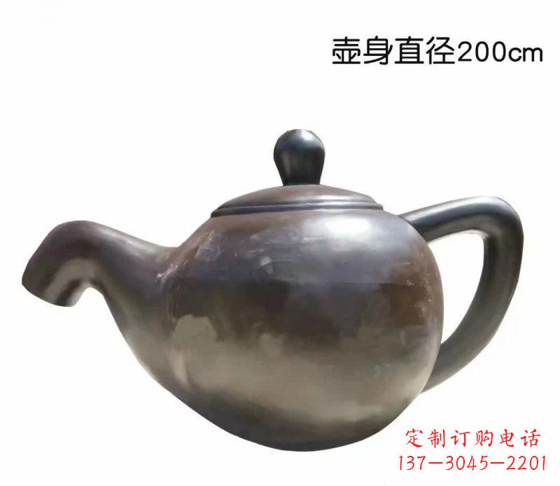广西青铜茶壶雕塑——彰显传统文化的艺术精髓