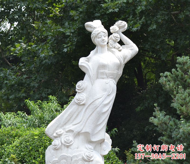 广西嫦娥奔月石雕绝美之作