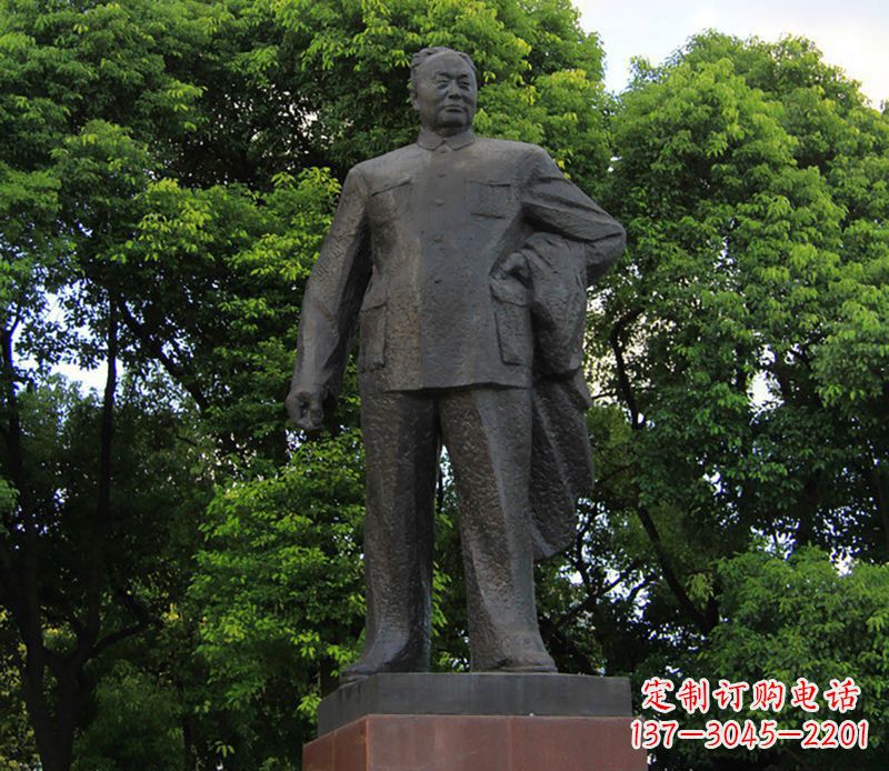 广西陈毅元帅铜雕荣耀中国历史的传承