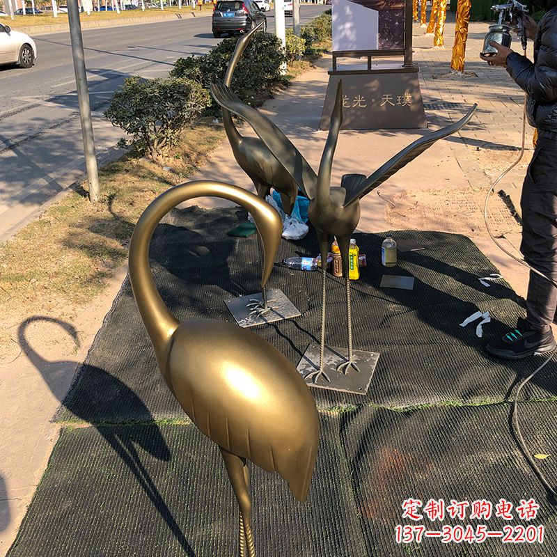 广西成都鹤雕——传承中国古代文化