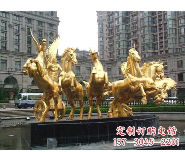 广西阿波罗的象征——青铜雕塑