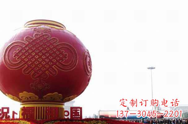 广西不锈钢灯笼雕塑——美丽城市的艺术装饰