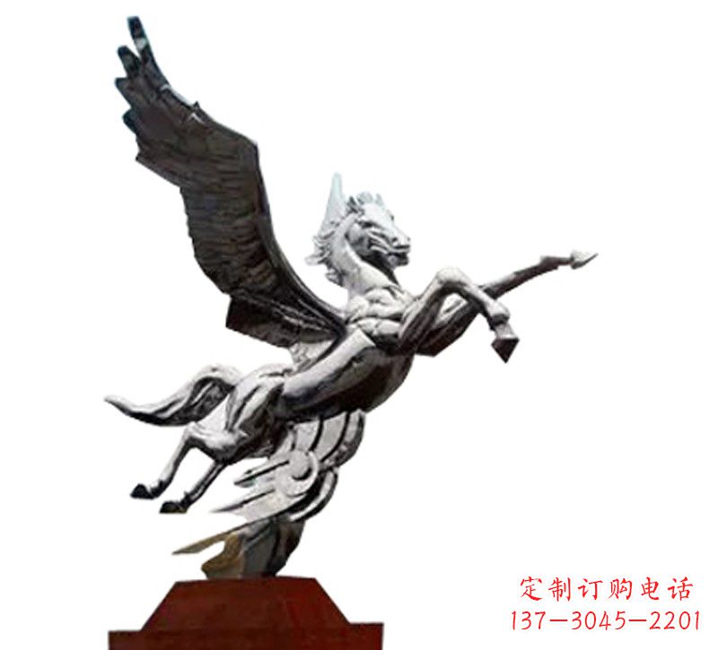 广西马雕塑不锈钢雕塑的精美绝伦