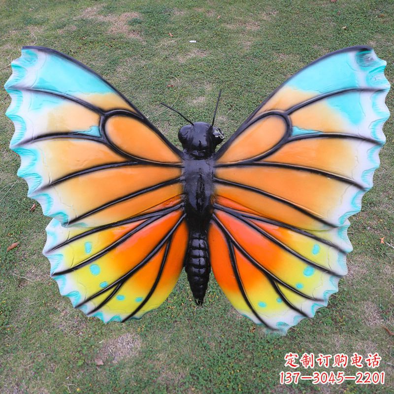 广西蝴蝶之舞——色彩斑斓的雕塑艺术