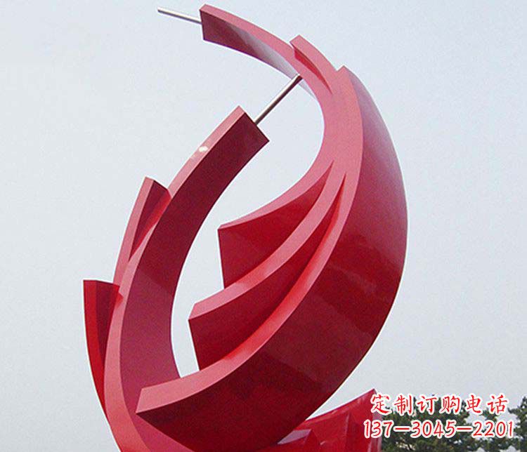广西抽象帆船不锈钢雕塑