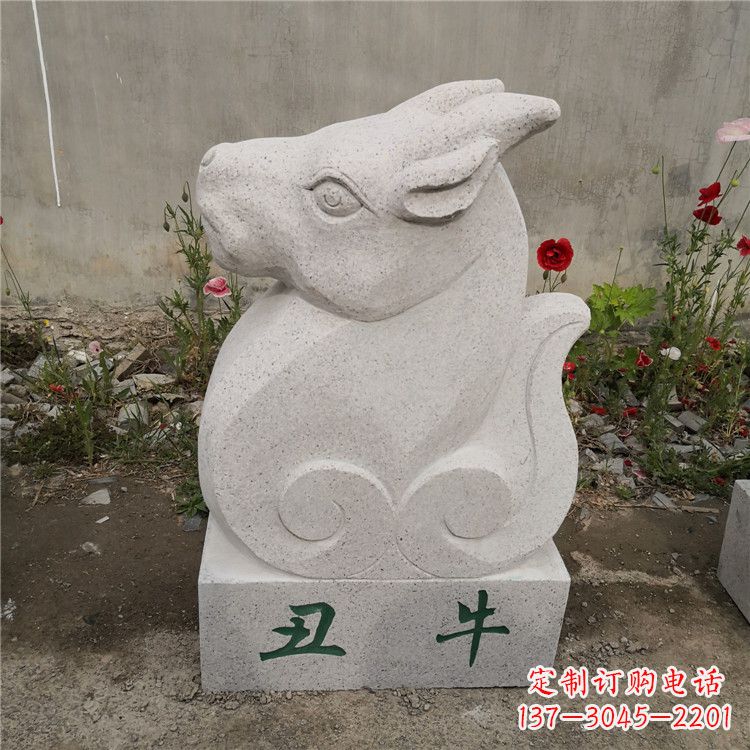 广西精美汉白玉动物雕塑