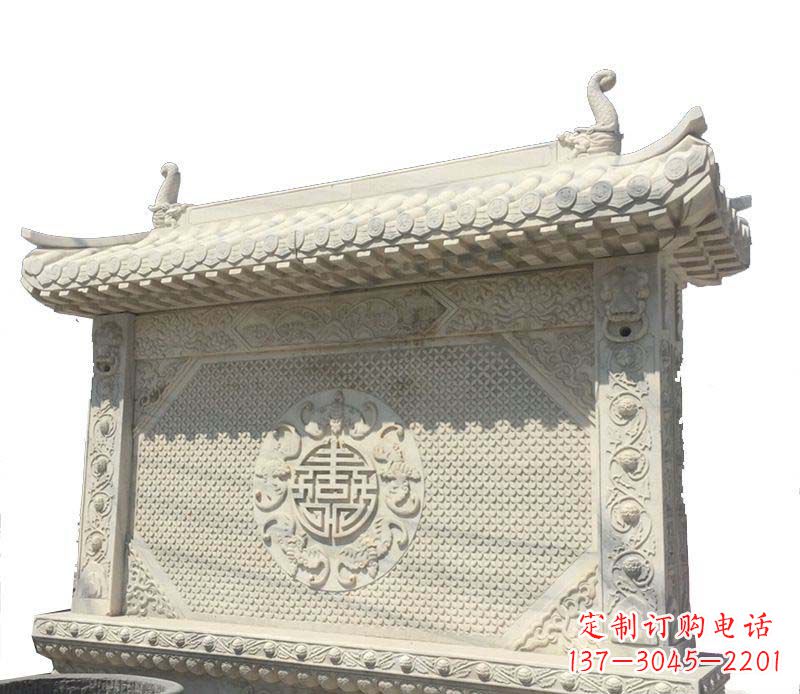 广西影壁雕塑美丽之艺术