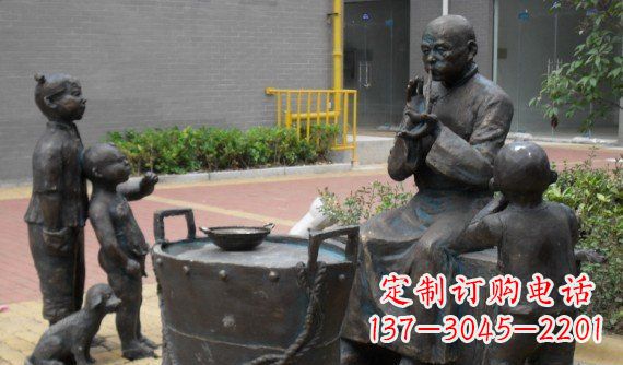 广西糖人雕塑温暖的童年回忆