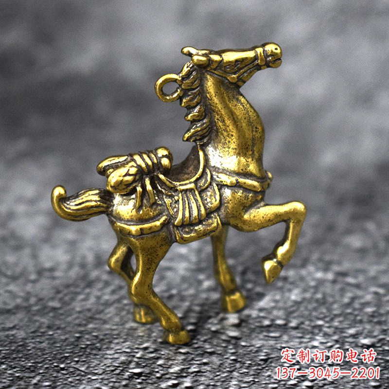 广西铜铸马儿雕塑艺术精品