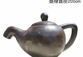 广西青铜茶壶雕塑——彰显传统文化的艺术精髓