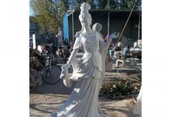 广西传奇女神嫦娥的雕塑