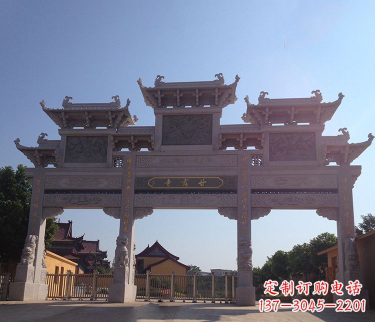 广西牌坊雕塑——传承民间艺术的精髓