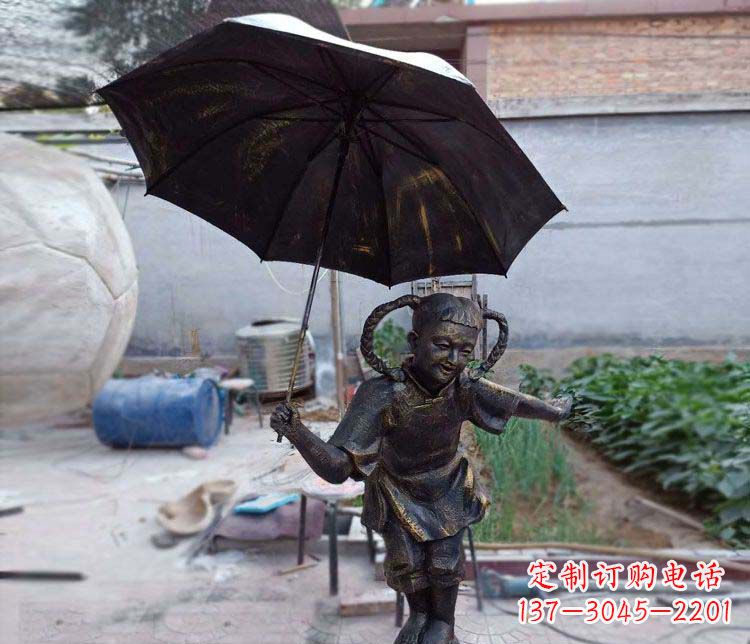 广西儿童雕塑传承文化之美