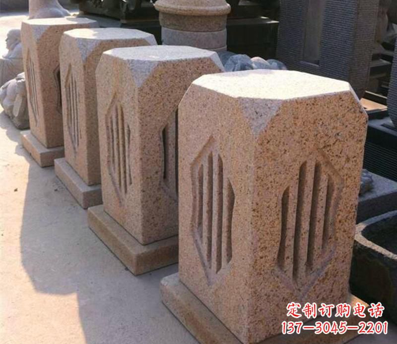 广西精美的大理石灯雕塑