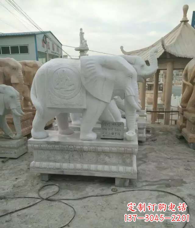 广西大理石大象——雕塑之美