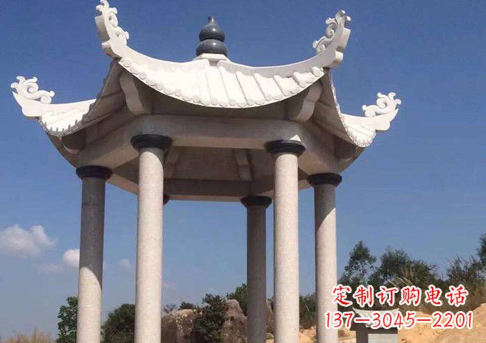 广西大理石凉亭雕塑——传承古代工艺之精粹