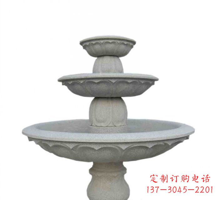 广西大理石多层喷泉石雕——精美而充满灵性的艺术杰作