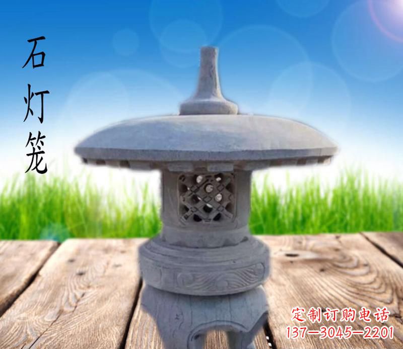 广西大理石灯笼雕塑