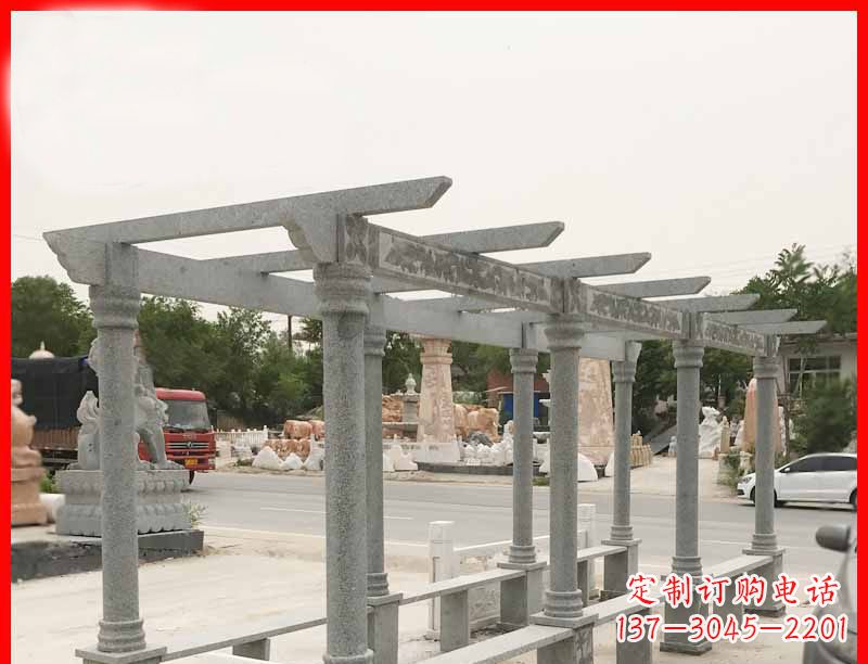 广西大理石公园石雕长廊高端定制雕塑