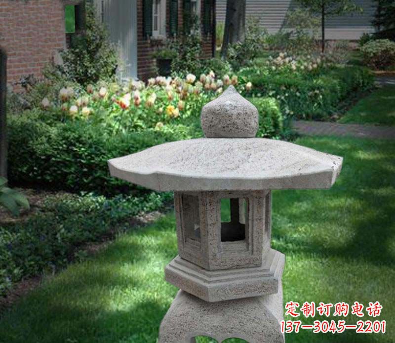 广西大理石宫灯雕塑