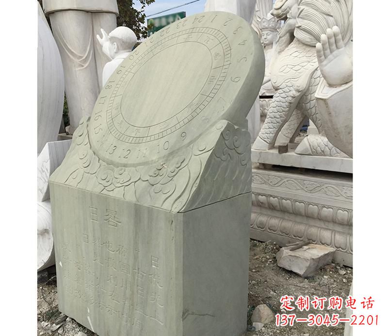 广西大理石日晷雕塑