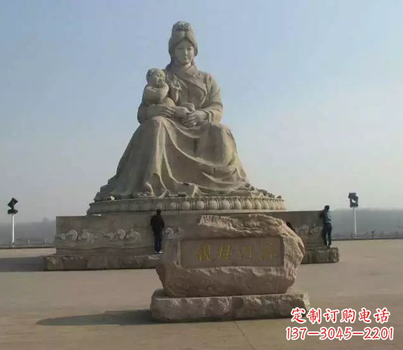 广西大理石母亲精美雕塑