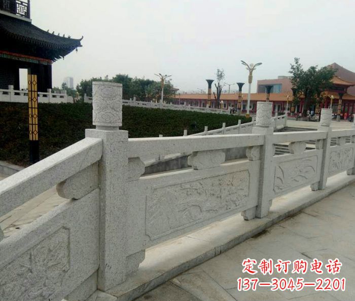广西精美大理石栏板雕塑