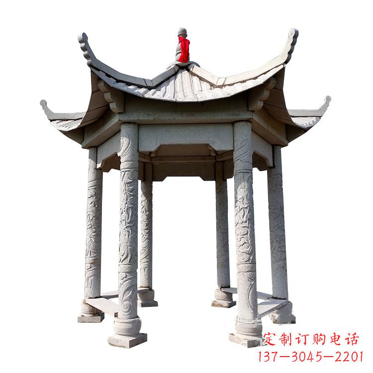 广西中领雕塑大理石凉亭雕塑