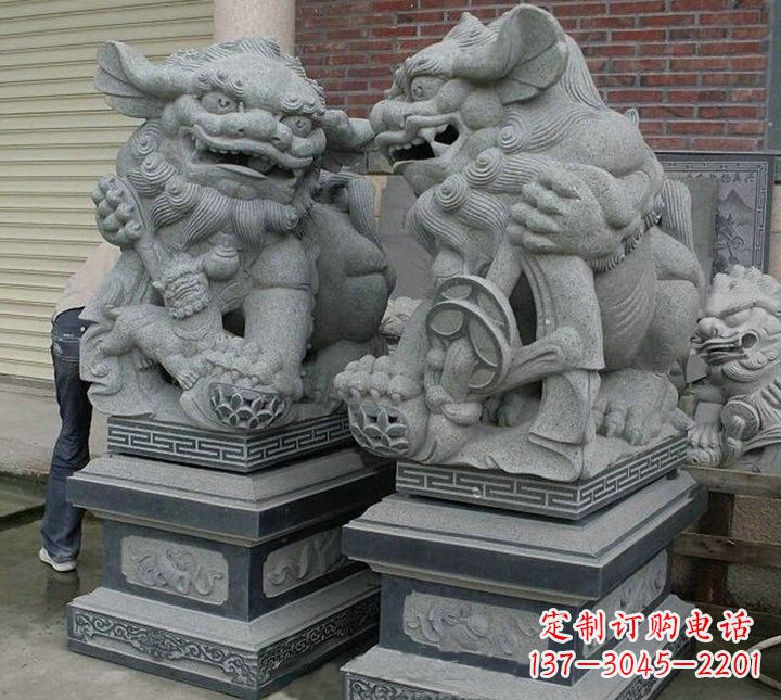 广西大理石狮子雕塑