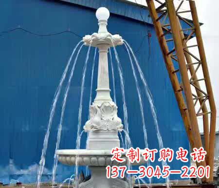 广西精致大理石喷泉雕塑